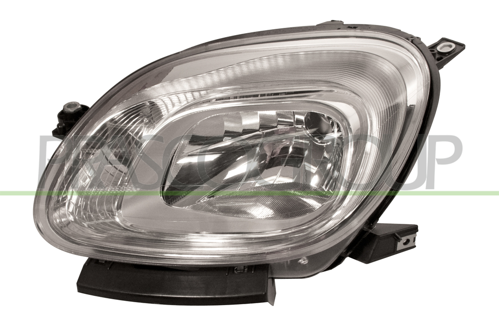 HEADLAMP LEFT H4 ELECTRIC-WITH MOTOR