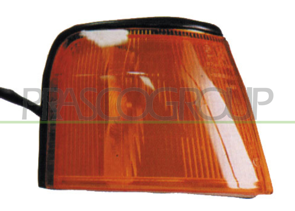 FANALE ANTERIORE DESTRO-ARANCIO-CON PORTALAMPADA
