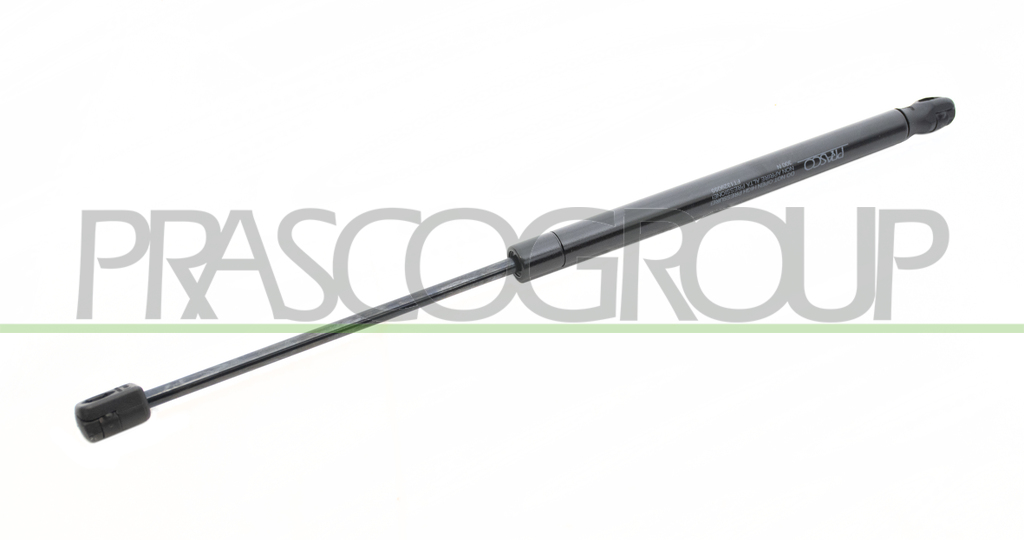 MOLLA A GAS DESTRA/SINISTRA PORTELLONE POSTERIORE - 300 N - L 445 mm - C 180 mm - Ø 18 mm - Ø 8 mm