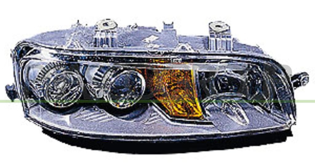 SCHEINWERFER RECHTS-H1+H1-MIT LWR-OHNE MOTOR-TYP