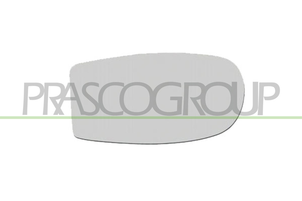 MIRROR GLASS BASE RIGHT/LEFT-CONVEX-CHROME