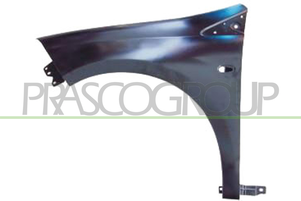 FRONT FENDER LEFT-WITH SIDE REPEATER HOLE