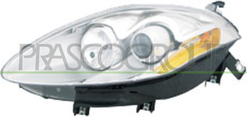 OPTICA IZQUIERDA H1+H1 ELECTRICA-CON MOTOR-CROMADA