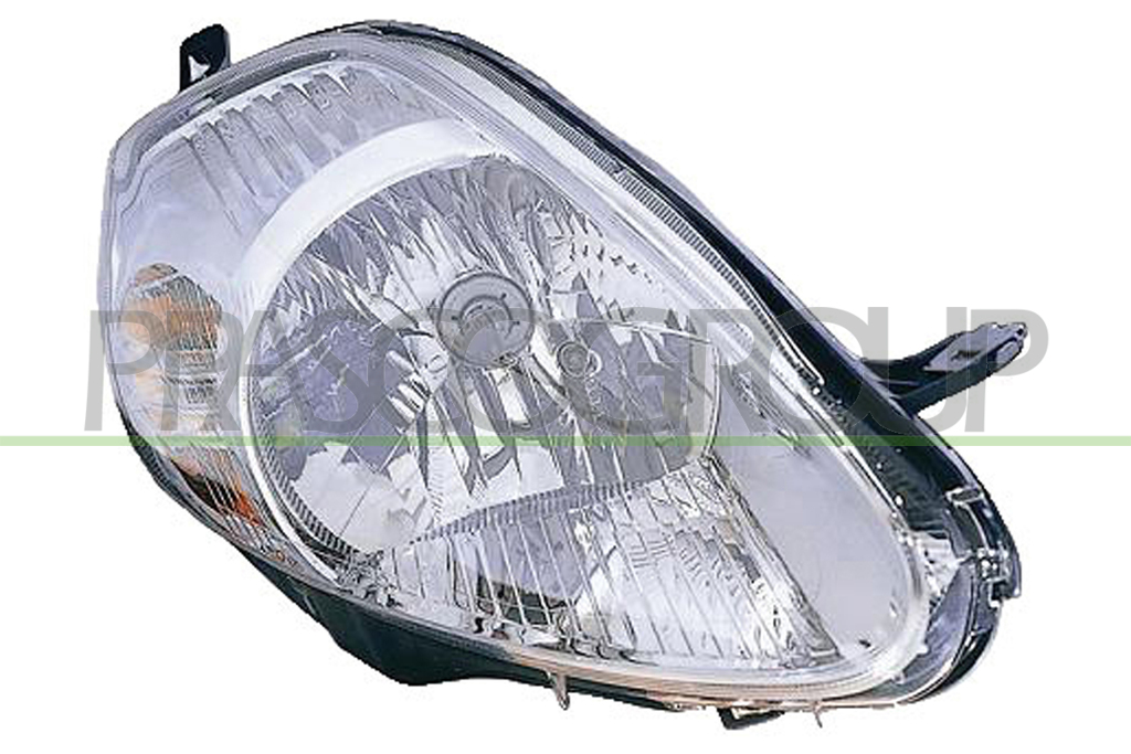 PROIETTORE DESTRO H4-ELETTRICO-CROMATO-CON MOTORE MOD. 08 >