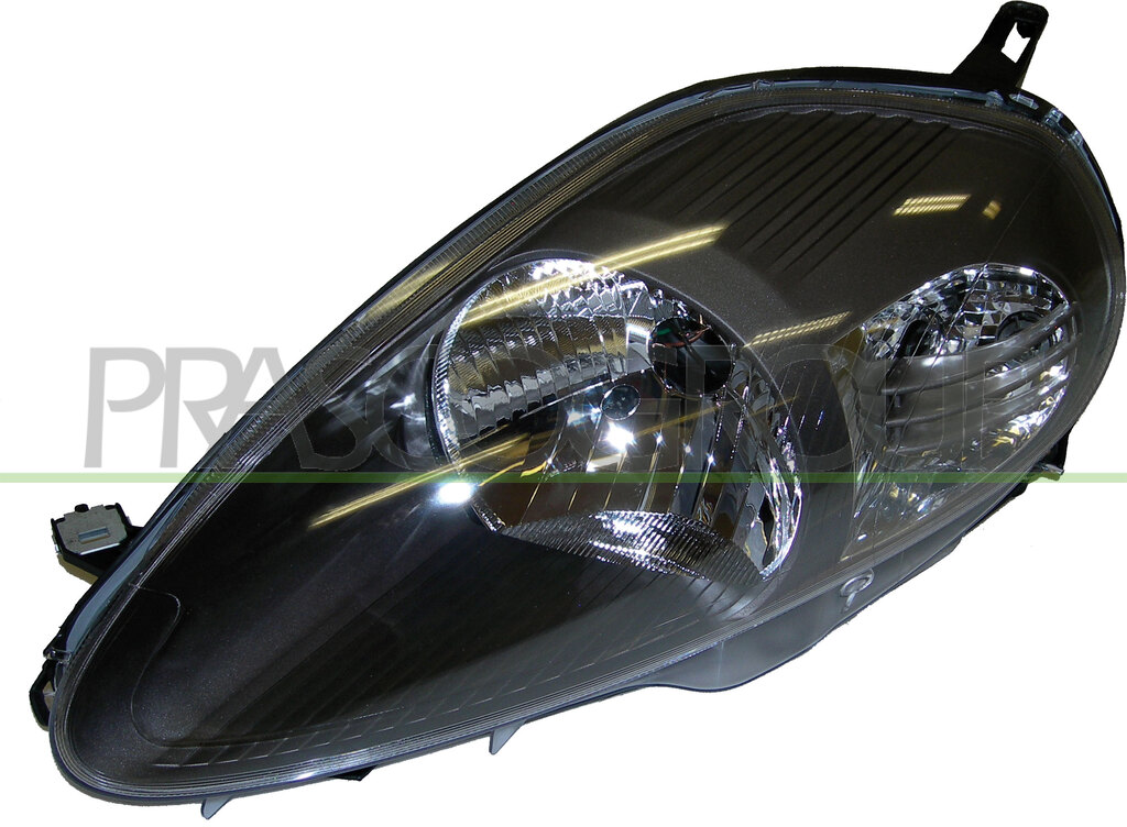 PROIETTORE SINISTRO H4-ELETTRICO-CON MOTORE-GRIGIO SCURO MOD. 08 >