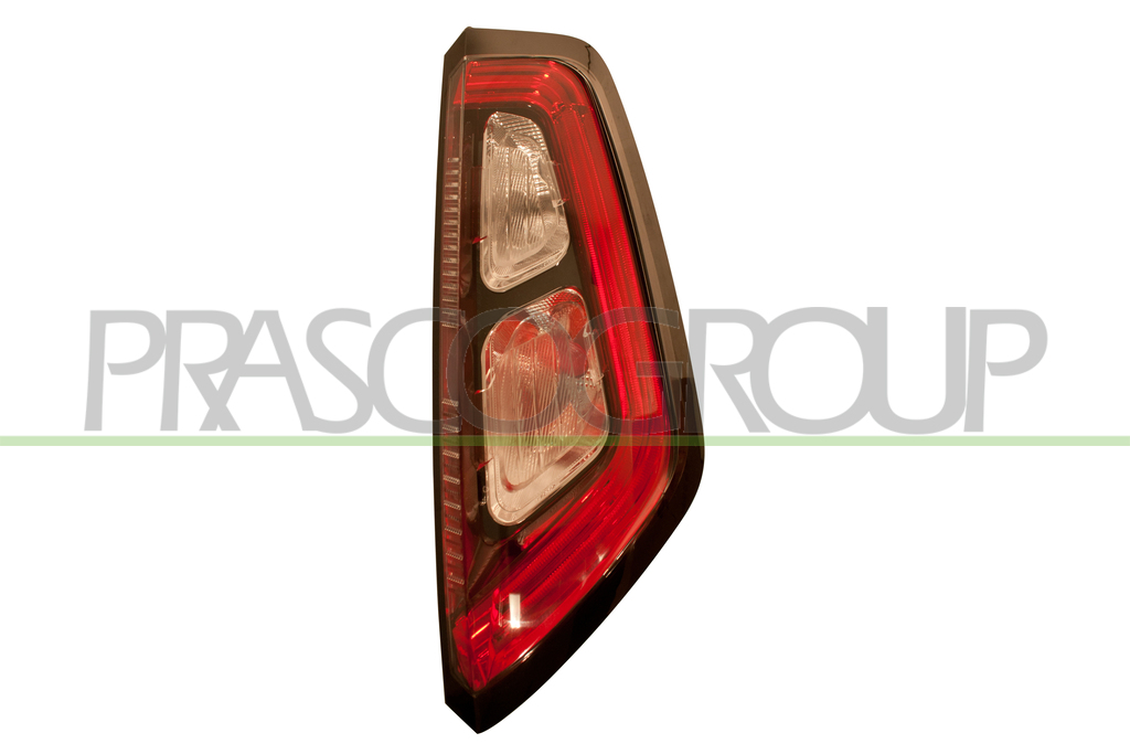 FANALE POSTERIORE DESTRO-SENZA PORTA-LAMPADA-BORDO NERO-CON ATTACCO A INCASTRO