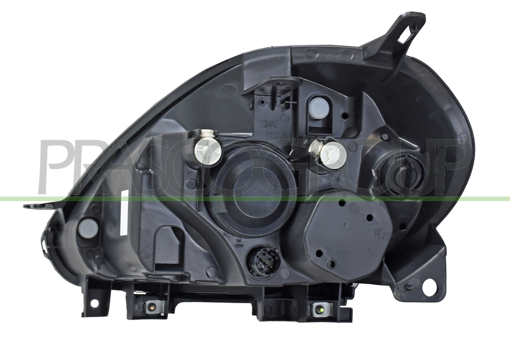 OPTICA DERECHA H4 ELECTRICA-CON MOTOR-GRIS