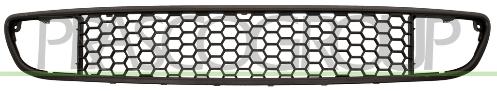 FRONT BUMPER GRILLE-CENTRE-BLACK