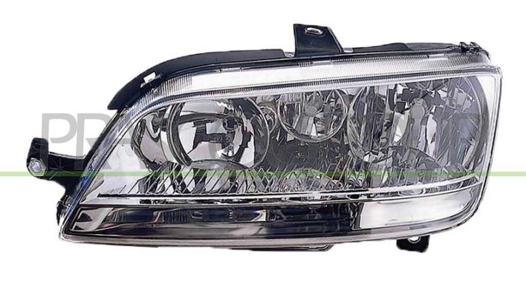 SCHEINWERFER LINKS-H7+H1+H1-MIT LWR-MIT MOTOR-WEISSER BLINKER MOD. 01/06 >