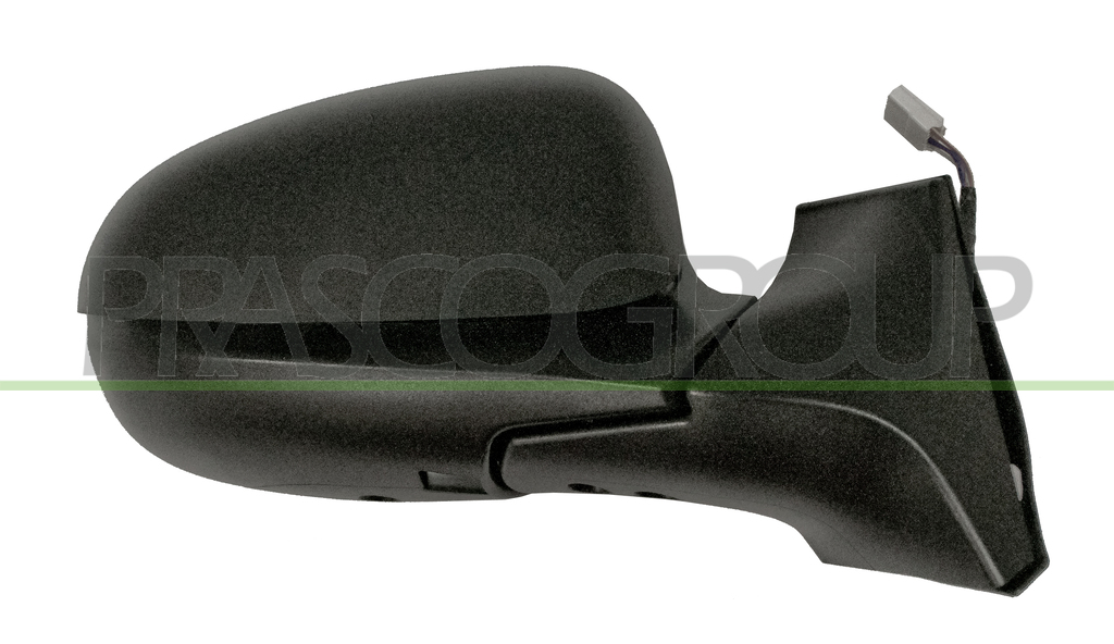 ESPEJO DERECHO ELECTRICO-NEGRO-TERMICO-CONVEXO/CROMADO MOD. 2008 >