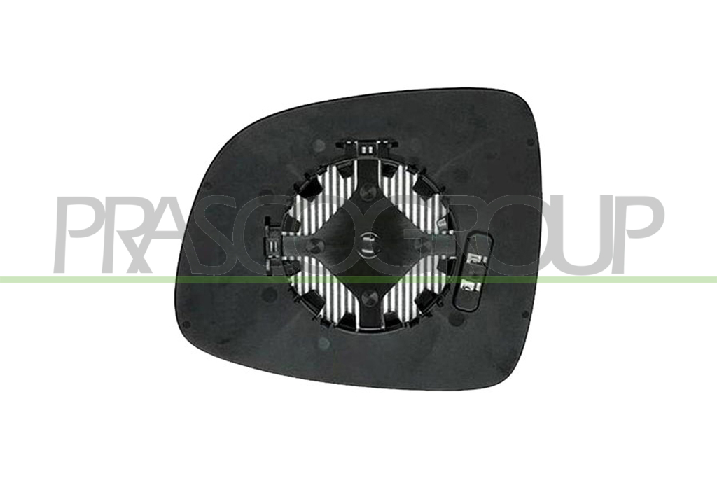 MIRROR GLASS BASE LEFT-HEATED-CONVEX