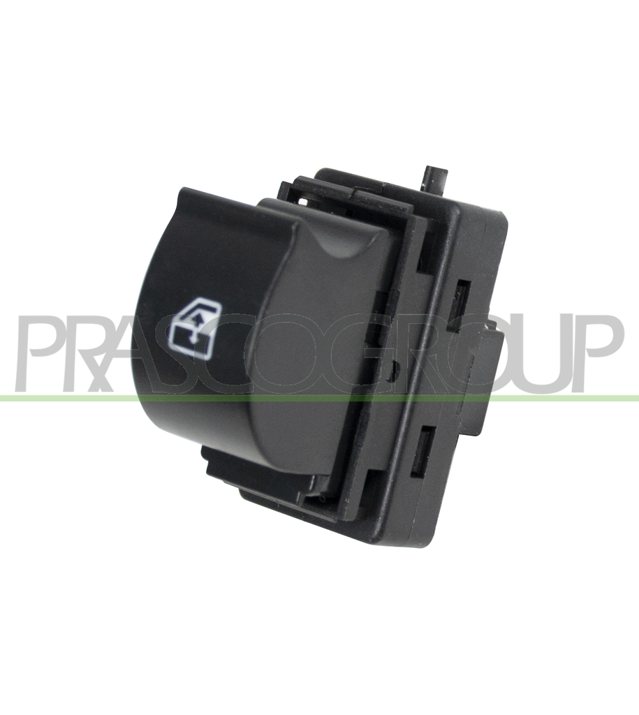 INTERRUPTEUR LEVE-VITRE NOIR-PORTE AVANT DROITE-4 BROCHES
