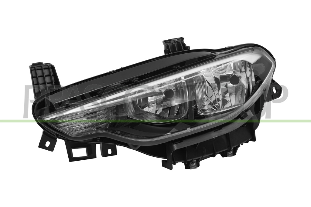PROIETTORE SINISTRO H7+H15-ELETTRICO-CON MOTORE-NERO-VERSIONE A.L. MOD. 10/20 >