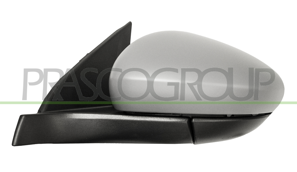 DOOR MIRROR LEFT-ELECTRIC-PRIMED-CONVEX-3 PINS