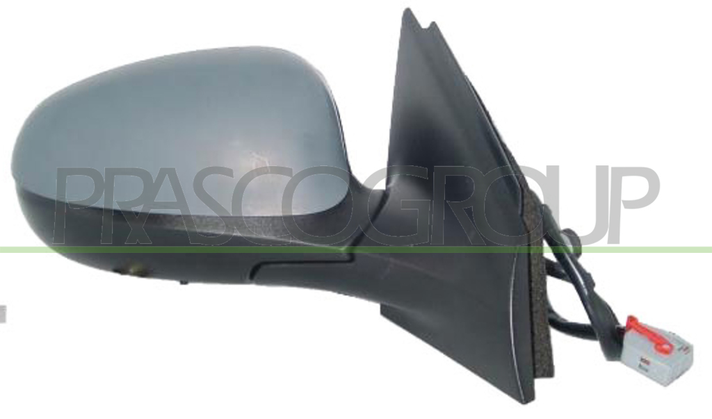 ESPEJO DERECHO ELECTRICO-TERMICO-IMPRIMADO-CONVEXO/BLU