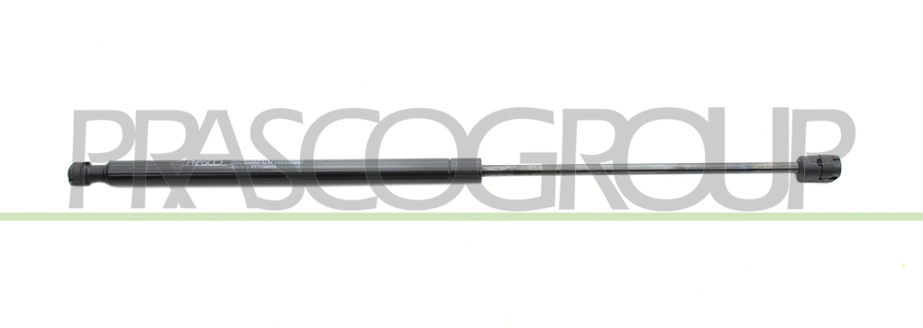 TAILGATE GAS SPRING RIGHT/LEFT - 520 N - L 507 mm - S 215 mm - Ø 18 mm - Ø 8 mm