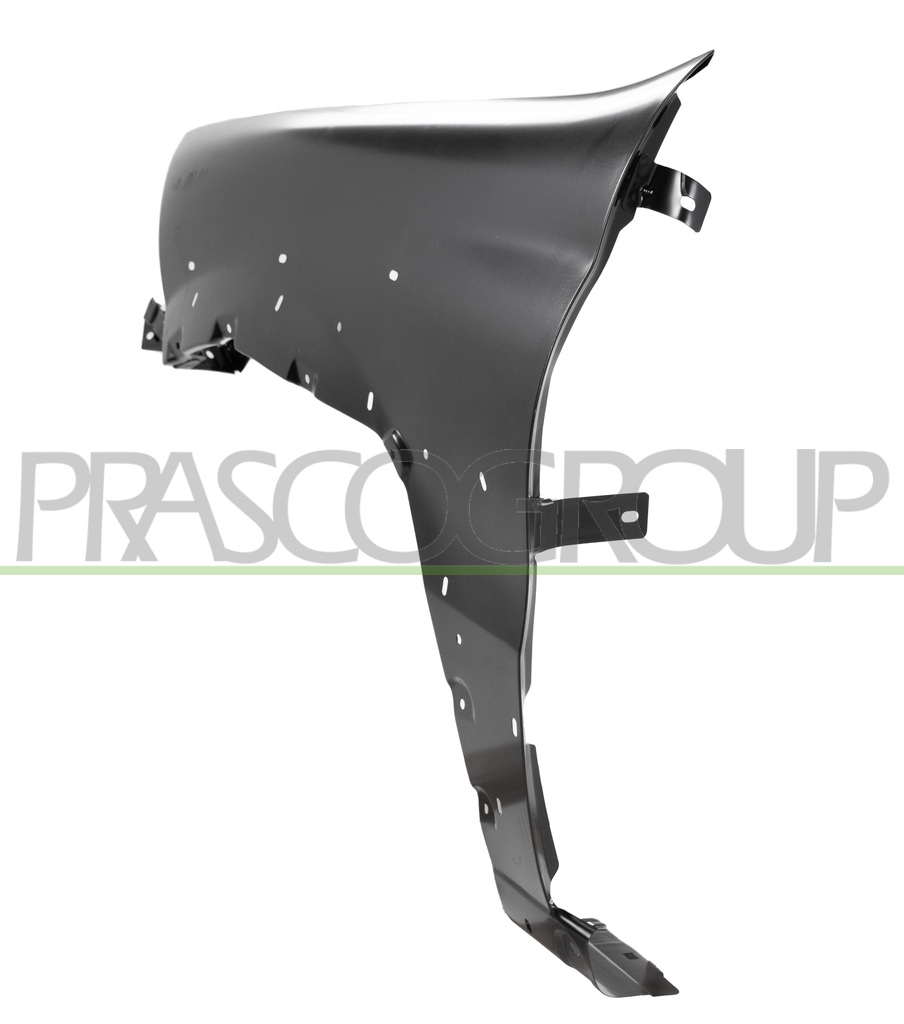 FRONT FENDER LEFT-WITH WING EXTENSION HOLES