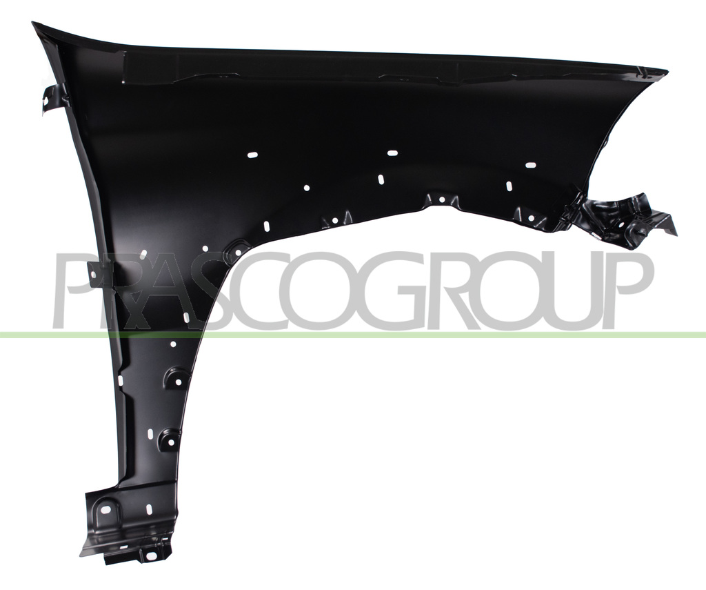 FRONT FENDER LEFT-WITH WING EXTENSION HOLES