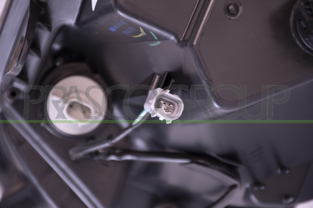 SCHEINWERFER RECHTS H4-MIT LWR-SCHWARZ-MIT MOTOR