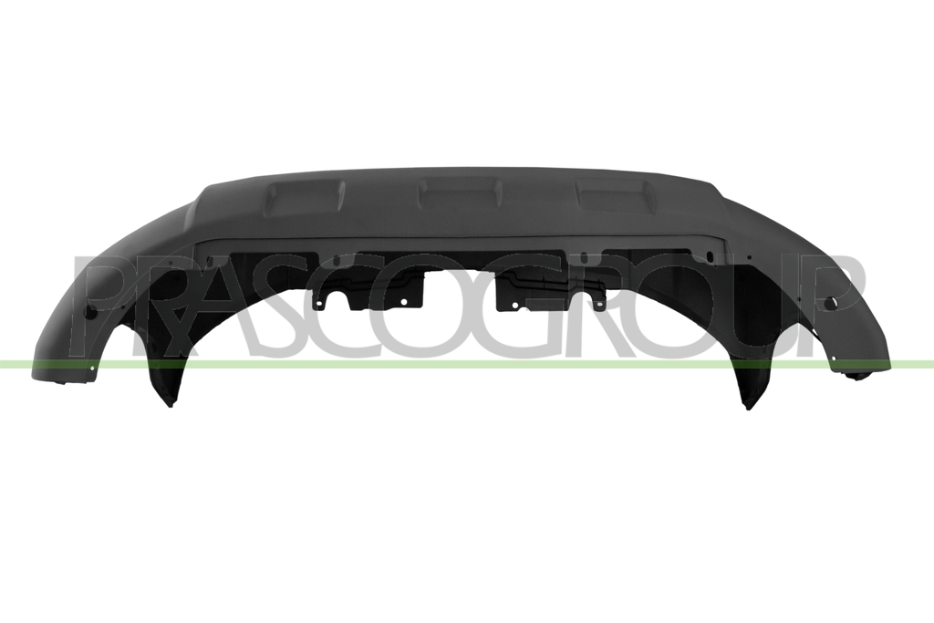 PARACHOQUES DELANTERO NEGRO CON BANDA IMPRIMADA - MOD. COMBI