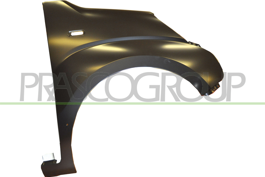 FRONT FENDER RIGHT-WITH SIDE REPEATER AND MOLDING HOLES