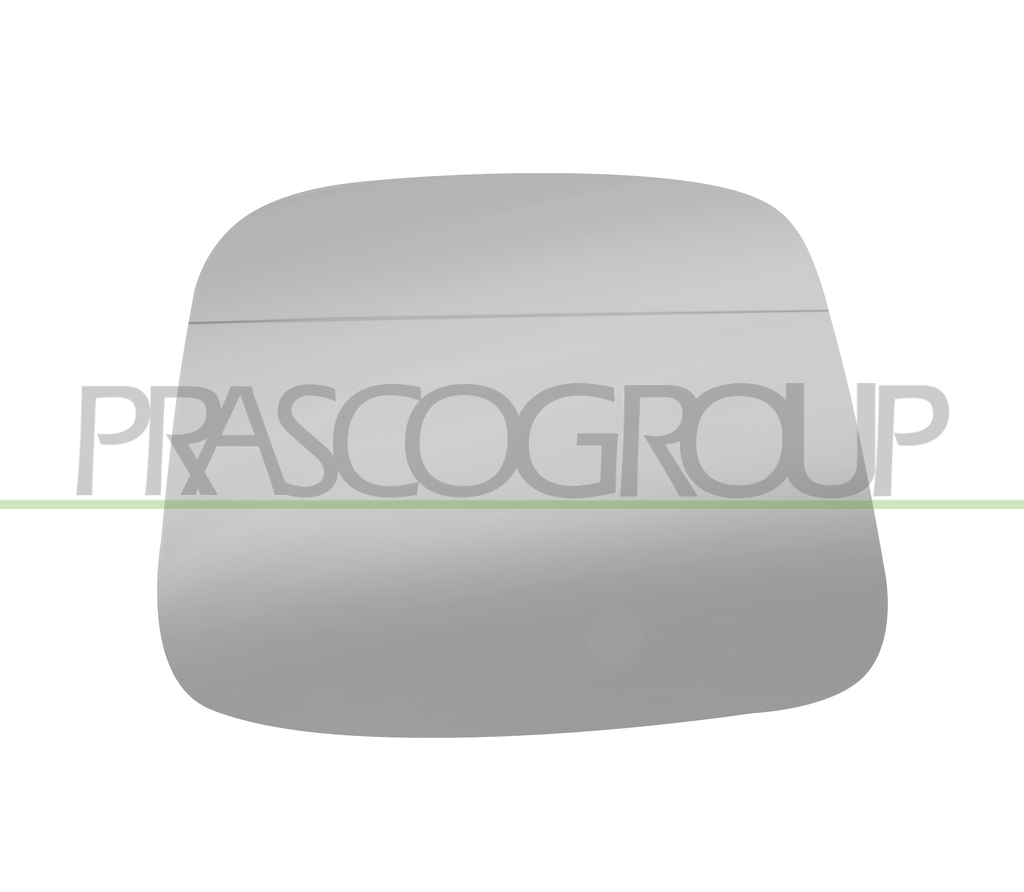 MIRROR GLASS BASE LEFT-ASPHERICAL-HEATED-CHROME