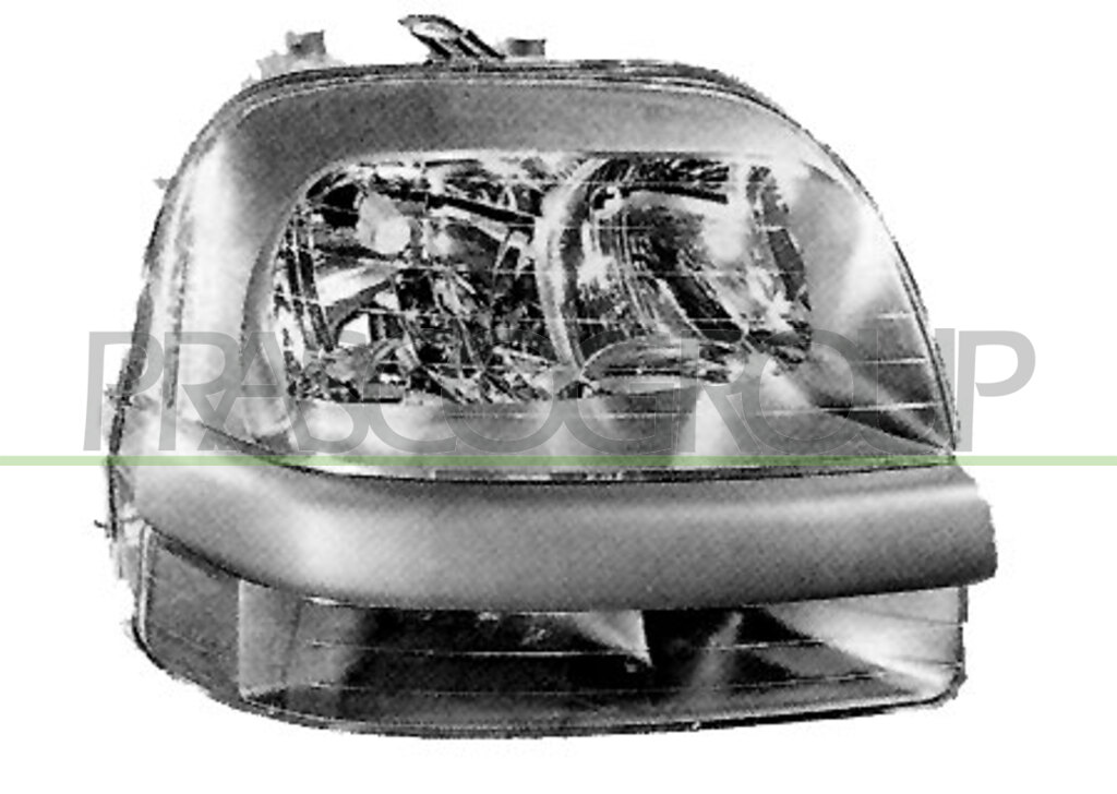 PHARE GAUCHE H1+H7 ELECTRIQUE SANS MOTEUR