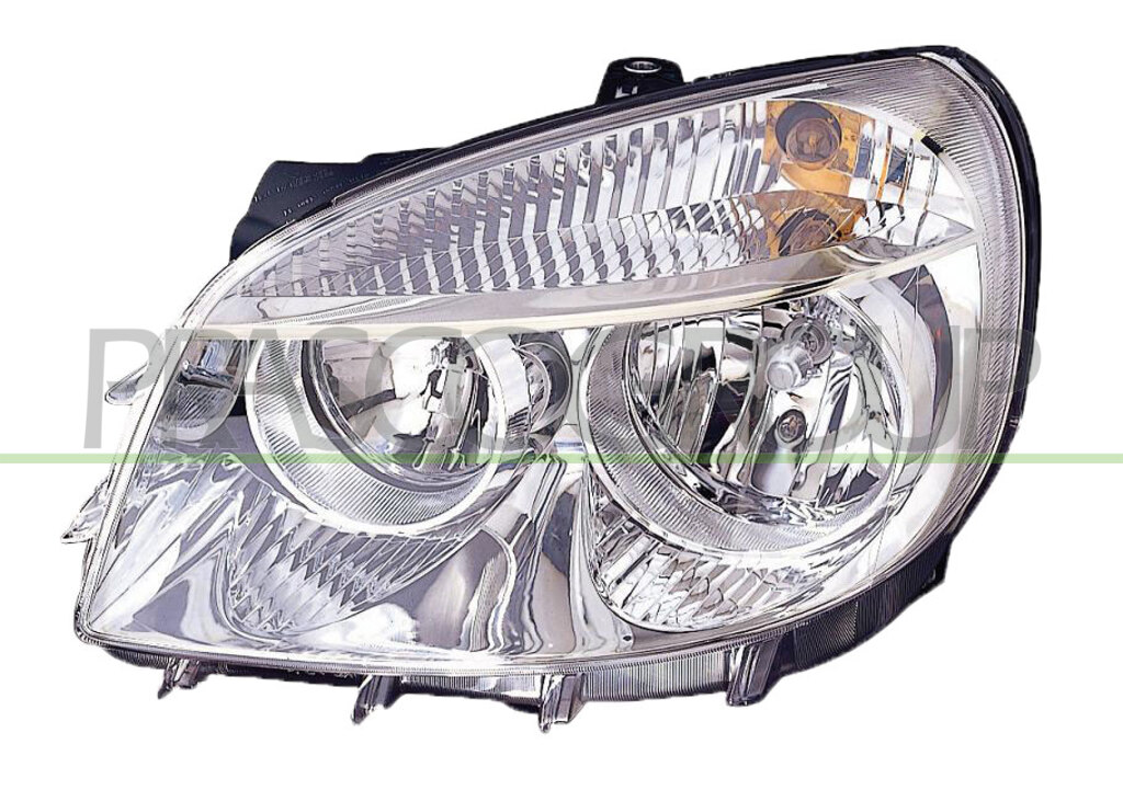 PROIETTORE SINISTRO H1+H7-ELETTRICO-SENZA MOTORE