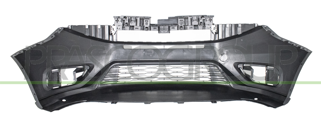 FRONT BUMPER-COMPLETE-BLACK-TEXTURED FINISH