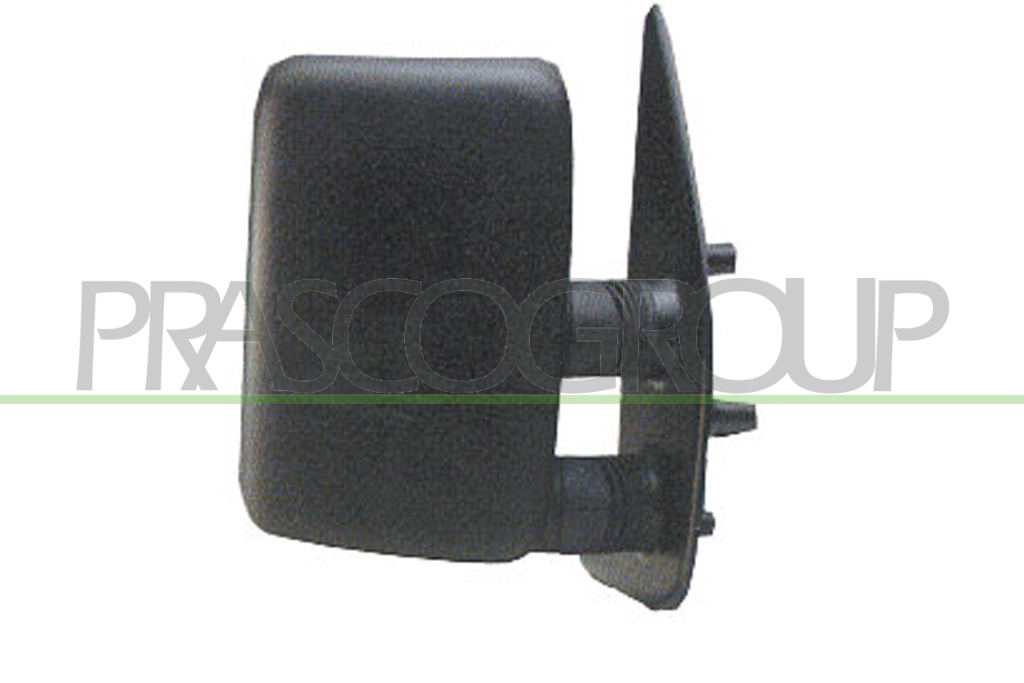 DOOR MIRROR RIGHT-MANUAL-BLACK-SHORT ARM MOD. > 99