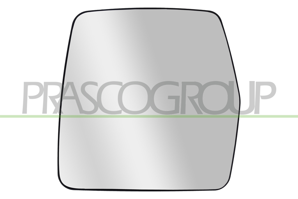 MIRROR GLASS BASE LEFT-CONVEX-MANUAL ADJUSTMENT