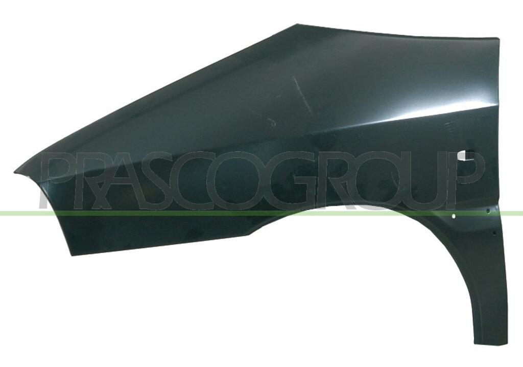 FRONT FENDER LEFT-WITH SIDE REPEATER HOLE