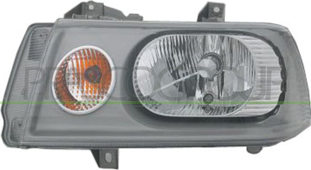 HEADLAMP RIGHT H4 ELECTRIC-WITHOUT MOTOR