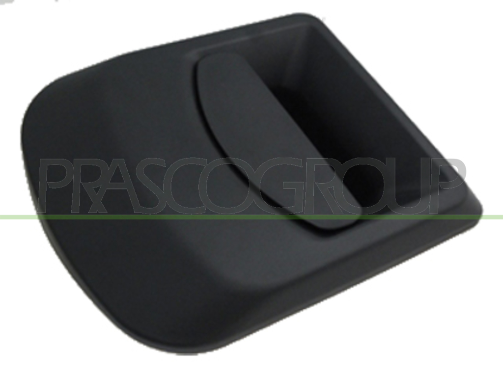 FRONT DOOR HANDLE LEFT-OUTER-BLACK