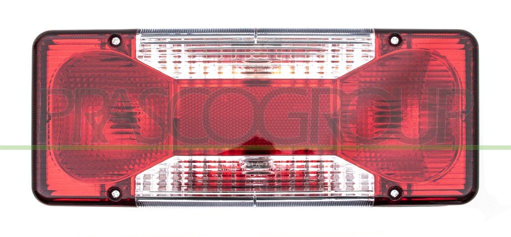 FEU D'AILE ARRIERE GAUCHE AVEC PORTE LAMPE MOD. CHASSIS CABINE