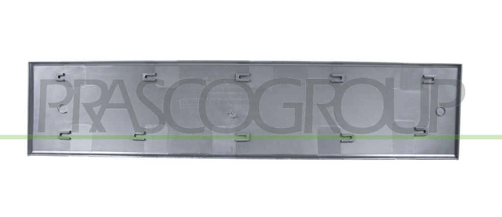 REAR DOOR MOLDING LEFT-WITH CLIPS-DARK GRAY-TEXTURED FINISH
