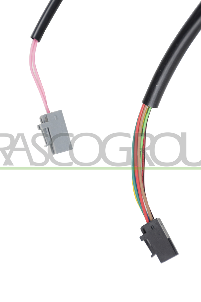 RETROVISORE SINISTRO-ELETTRICO-NERO-TERMICO-CON SONDA-CON FANALE-BRACCIO CORTO-LAMPADINA 16W