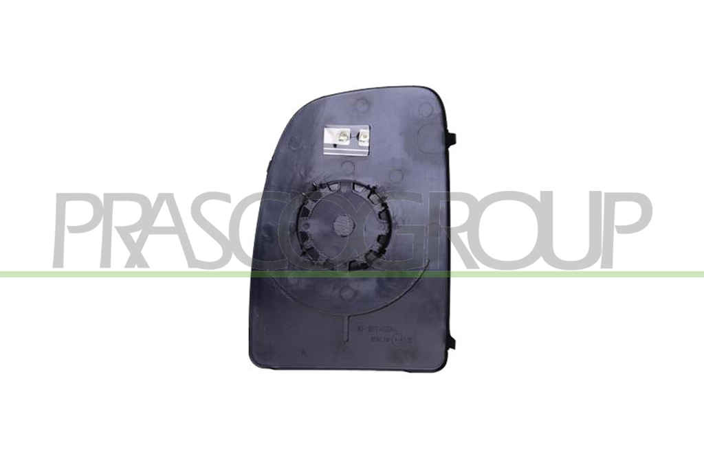 MIRROR GLASS BASE RIGHT-UPPER-CONVEX