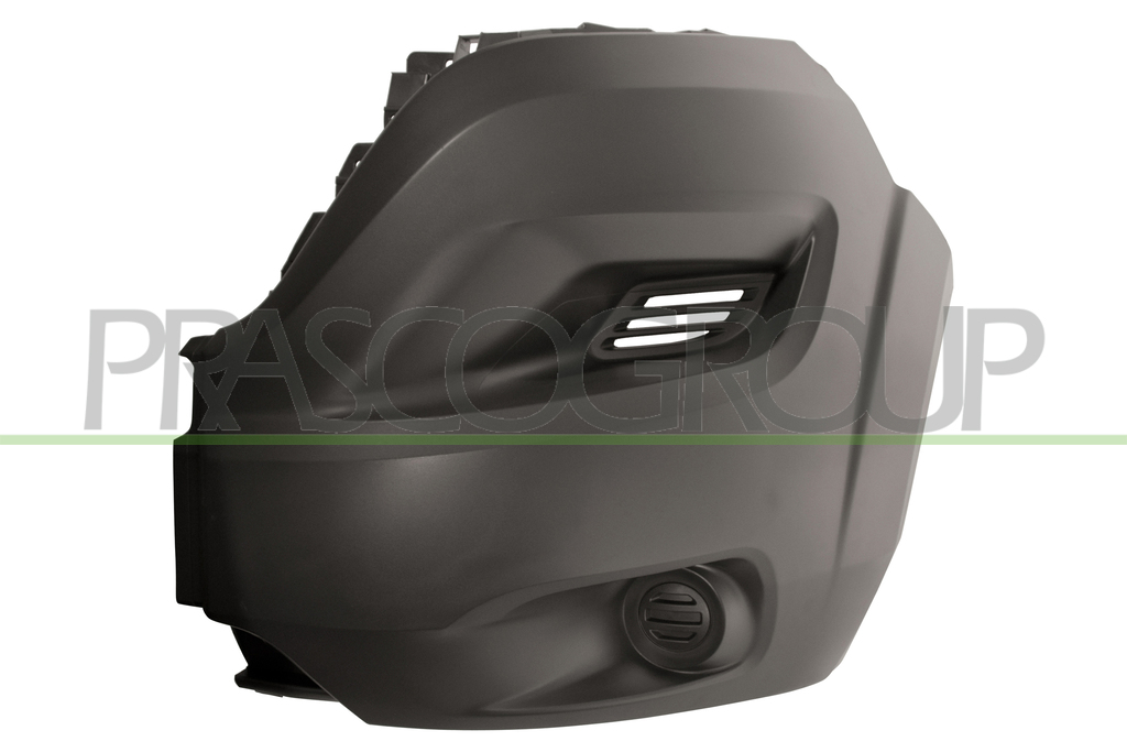FRONT BUMPER END CUP LEFT-GRAY-SHORT NOSE VERSION