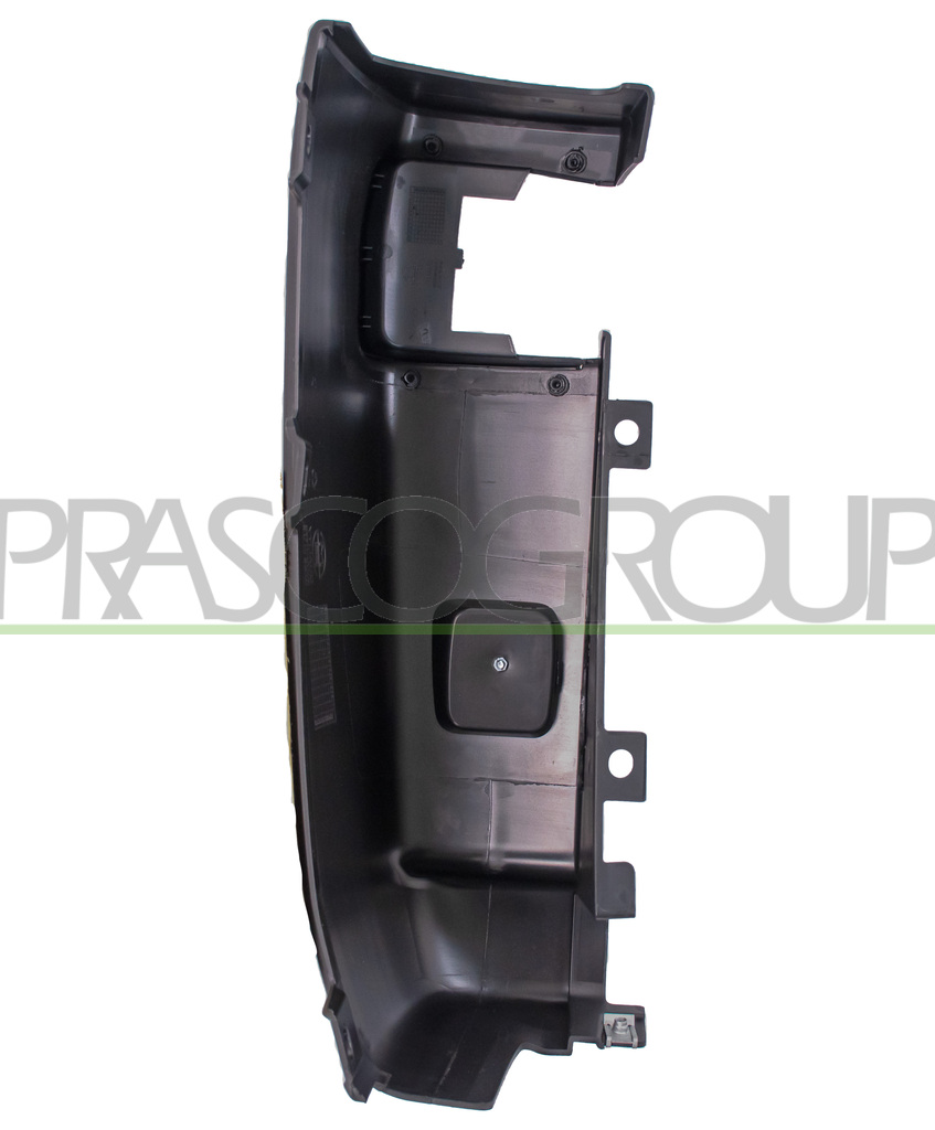 EMBOUT DROIT DE PARE-CHOCS ARRIERE NOIR STRUCTURE'-AVEC CATADIOPTRE MOD. MAXI (15/17M3)