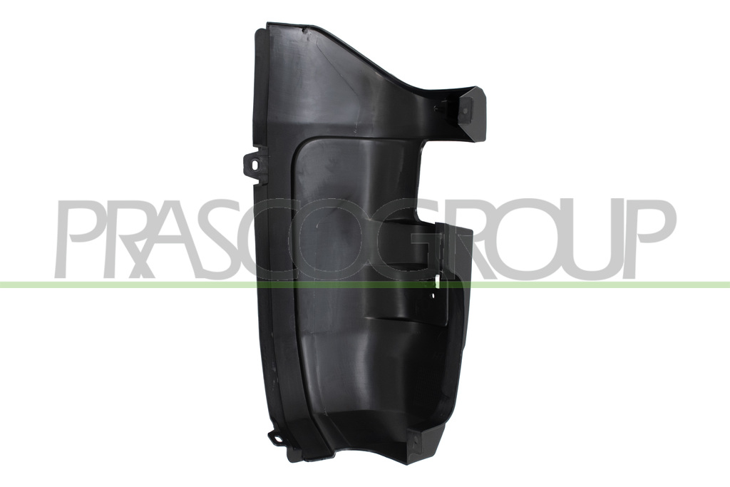 REAR BUMPER END CUP RIGHT-BLACK-TEXTURED FINISH