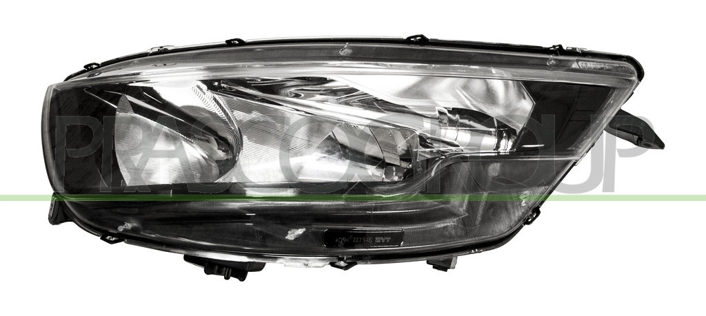 HEADLAMP LEFT H7+H1 ELECTRIC-WITH MOTOR