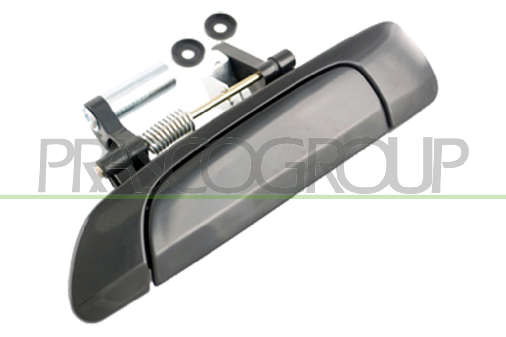 REAR DOOR HANDLE LEFT-OUTER-SMOOTH-BLACK