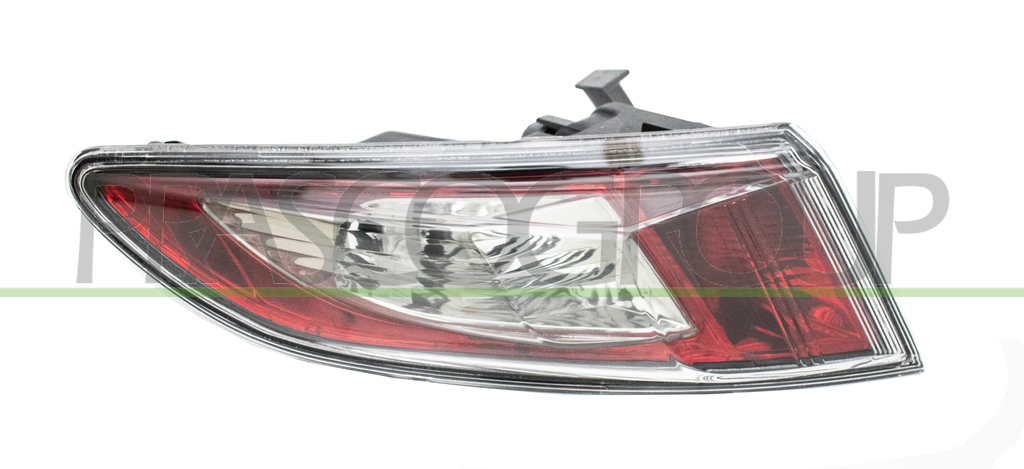 TAIL LAMP LEFT-WITHOUT BULB HOLDER-RED/CLEAR MOD. > 04/09 TYPE R