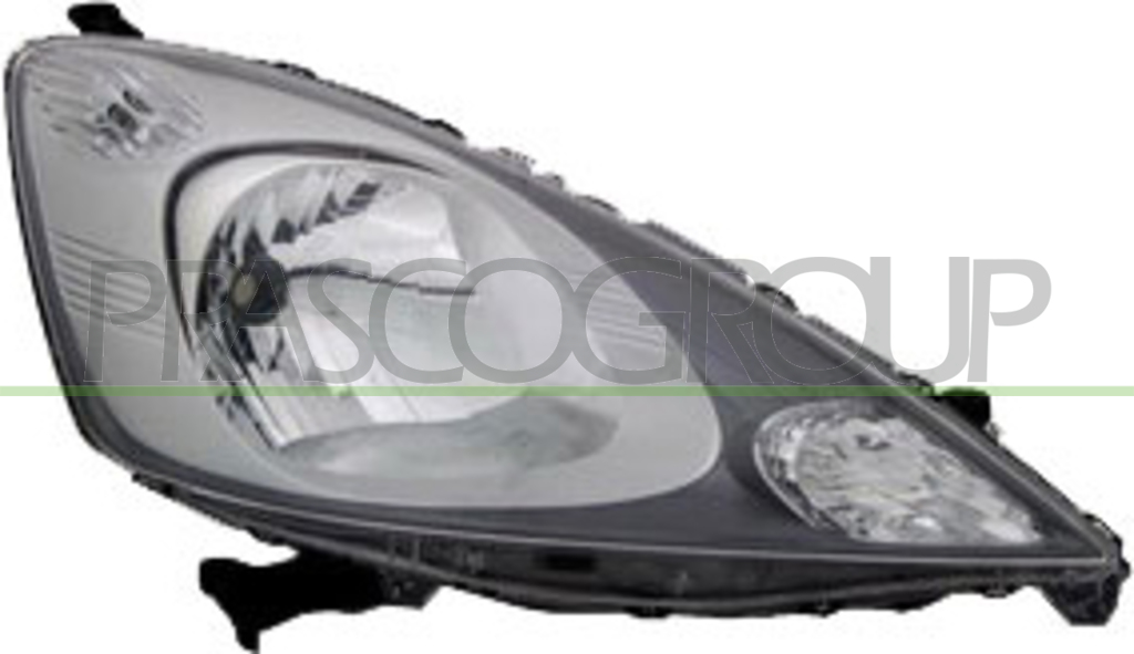 HEADLAMP RIGHT H4 ELECTRIC-WITH MOTOR