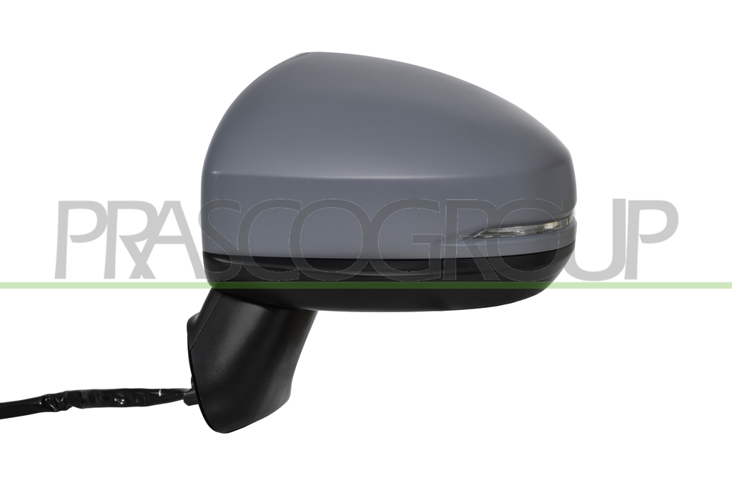 RETROVISORE SINISTRO-ELETTRICO-CON PRIMER-CON FANALE-CONVESSO