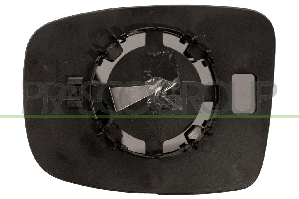 CRISTAL+SOPORTE DERECHO-CONVEXO-CROMADO