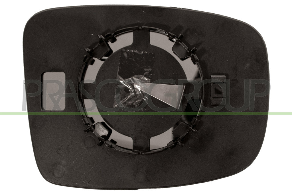 MIRROR GLASS BASE LEFT-CONVEX-CHROME