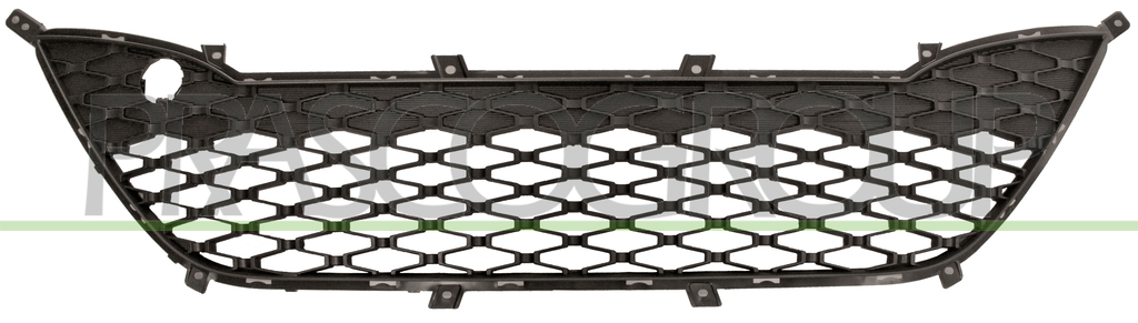 FRONT BUMPER GRILLE-CENTRE-BLACK