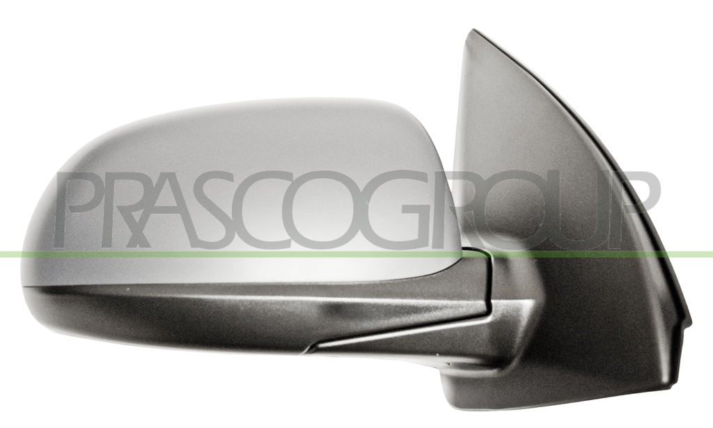 DOOR MIRROR RIGHT-CABLE-PRIMED-CONVEX-CHROME
